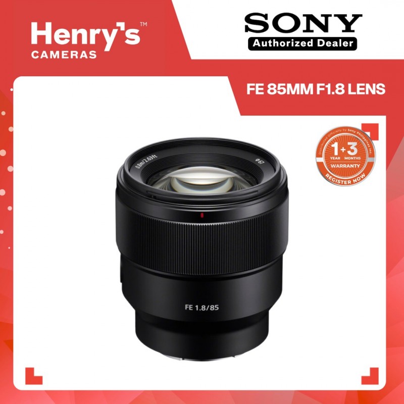 Sony FE 85mm F/1.8 [ONLINE PRICE]